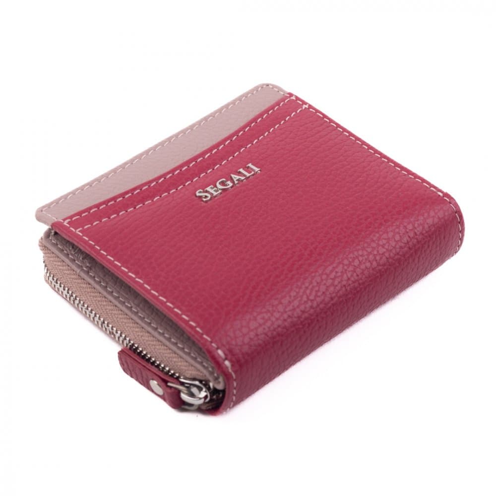 Peněženka SEGALI 7544 B Viva Magenta/Cameo Rose 5