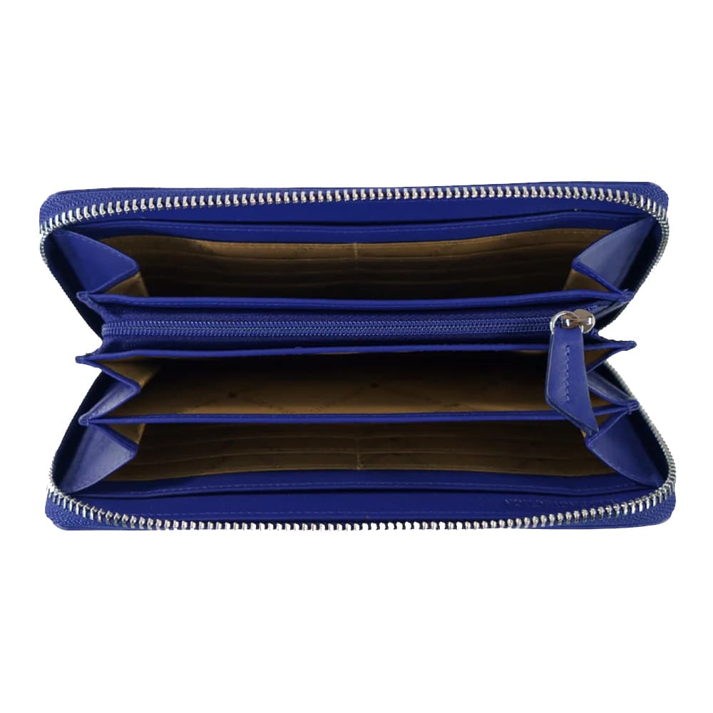 Dámská kožená peněženka Braun Büffel JOY s RFID ochranou – Indigo Violet (modrá) 41355-294-046 5
