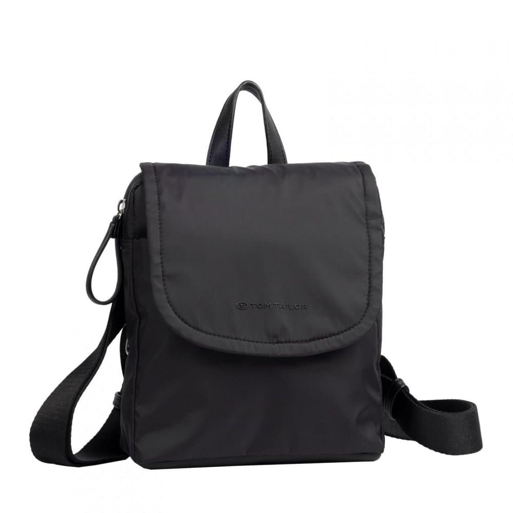 Černý nylonový batoh Tom Tailor Sensa 011348
