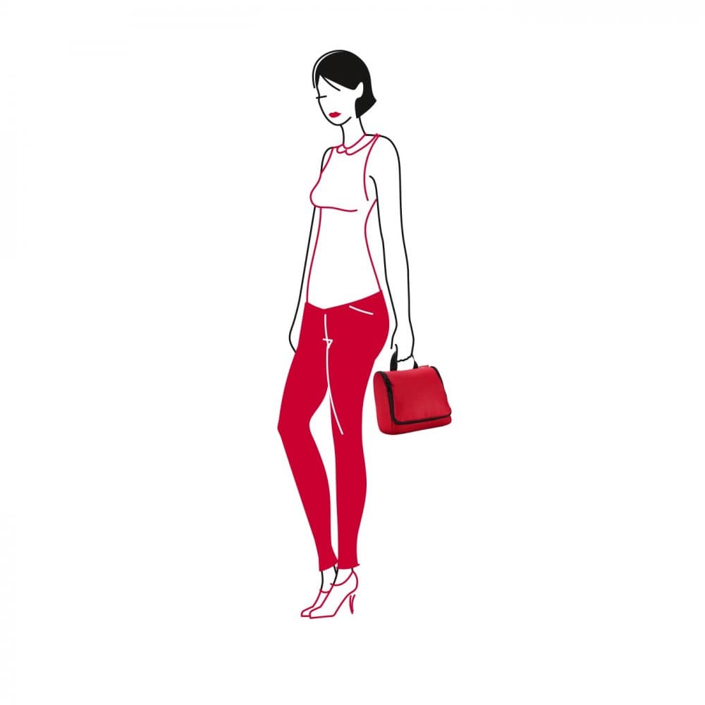 Kosmetická taška Reisenthel toiletbag red WH3004 6