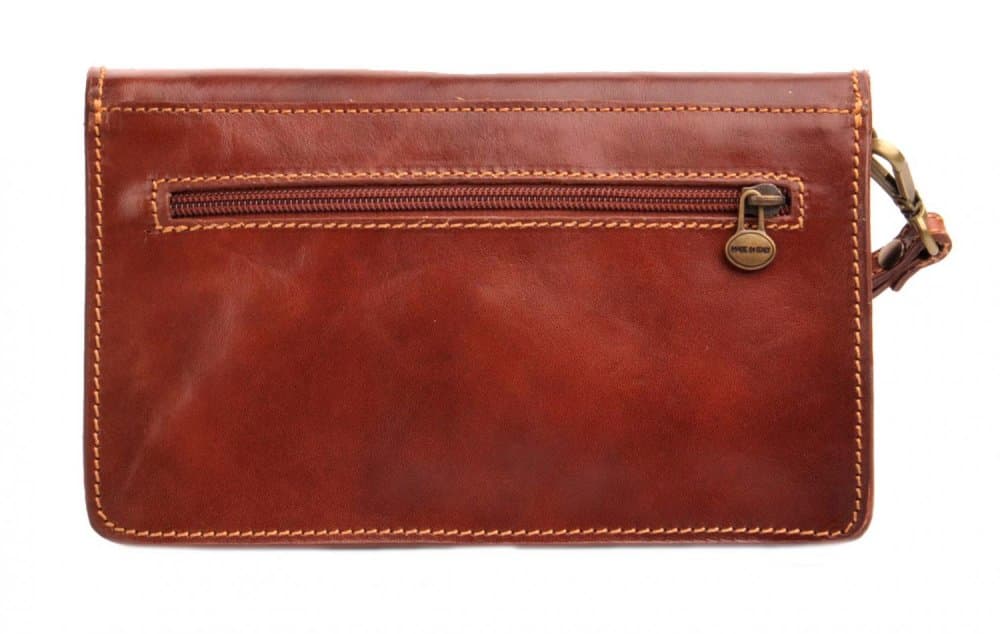 Giglio leather pánská kožená etue na doklady 100-A hnědá 4