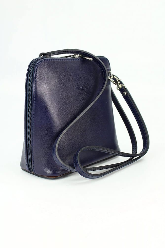 Giglio leather malá dámská kožená kabelka 133 tmavě modrá 5