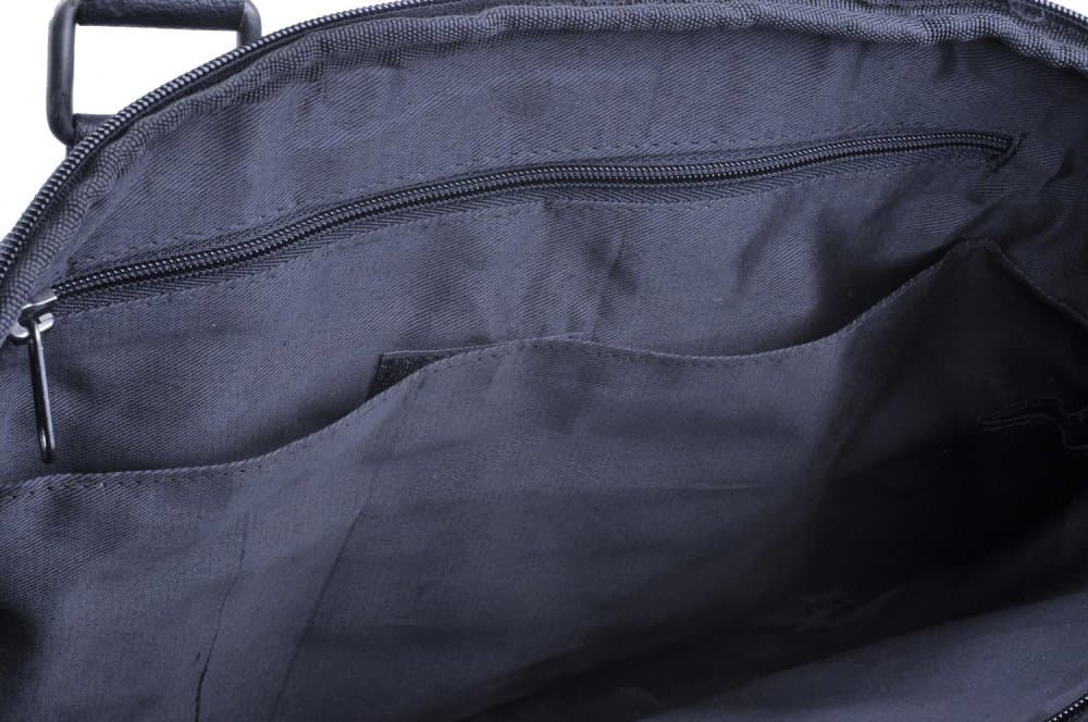 Pánská kožená taška na notebook 15,6" černá 17497-001 5