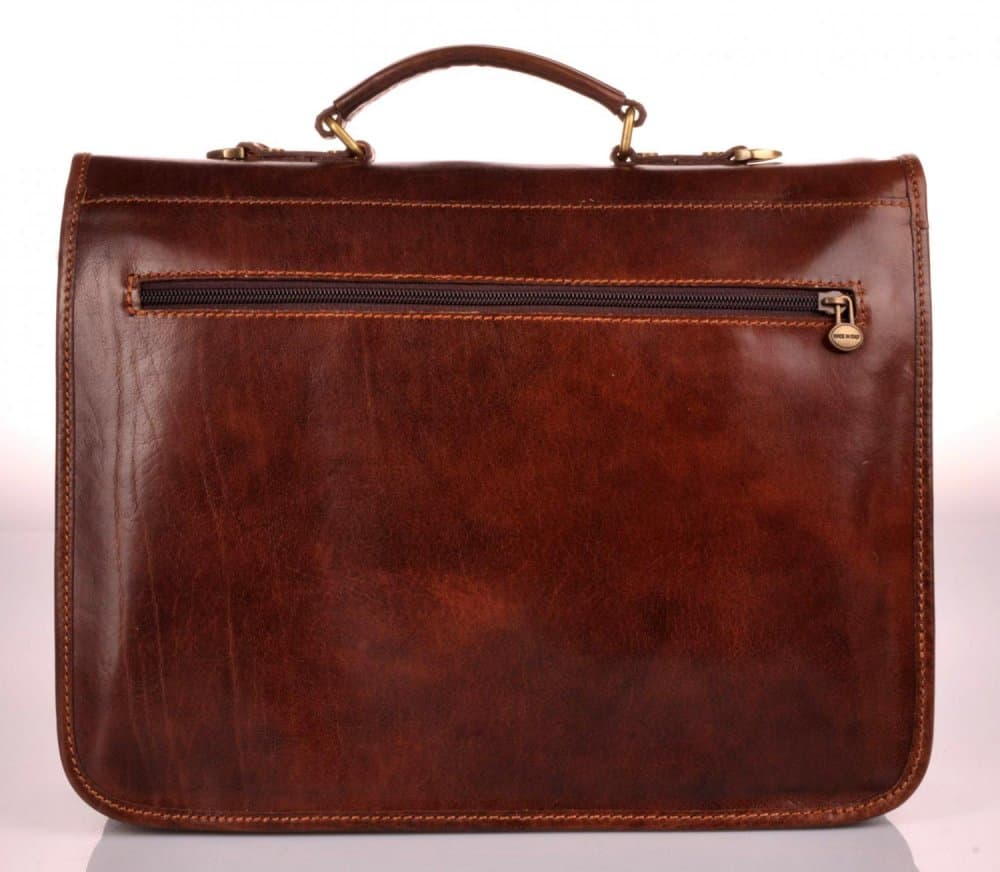 Giglio leather pánská kožená aktovka 224 NZ hnědá 5