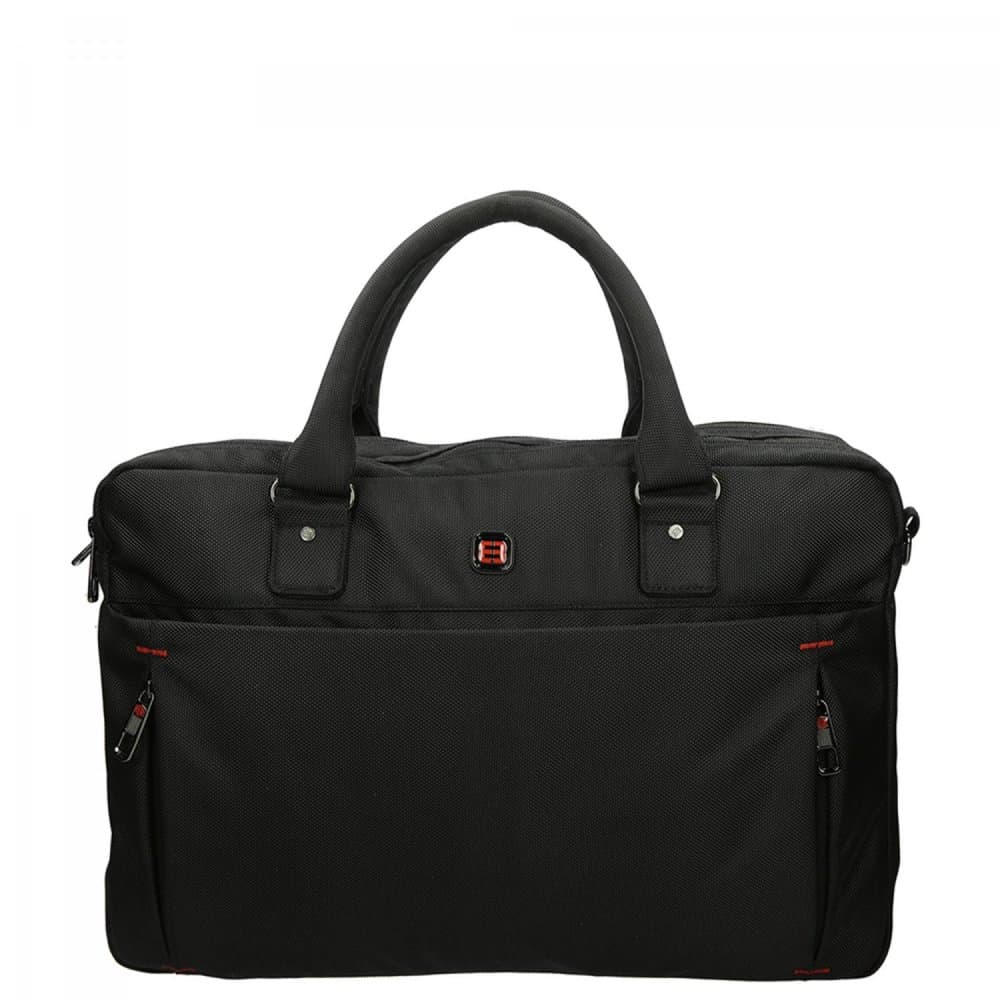 Enrico Benetti Cornell 47237-001 černá – aktovka na notebook 17" 2