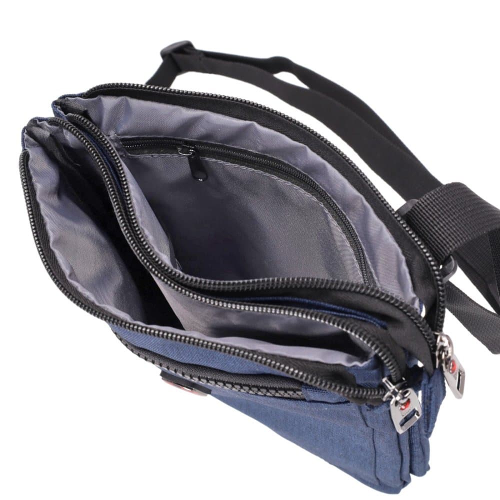 Malá crossbody taštička Travel N Meet ME-027 modrá 3