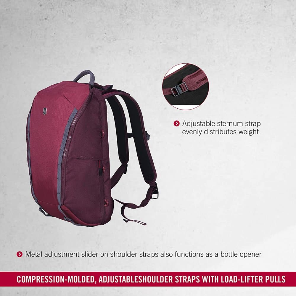 Victorinox Almont Everyday Laptop Backpack 602134 burgundy 6