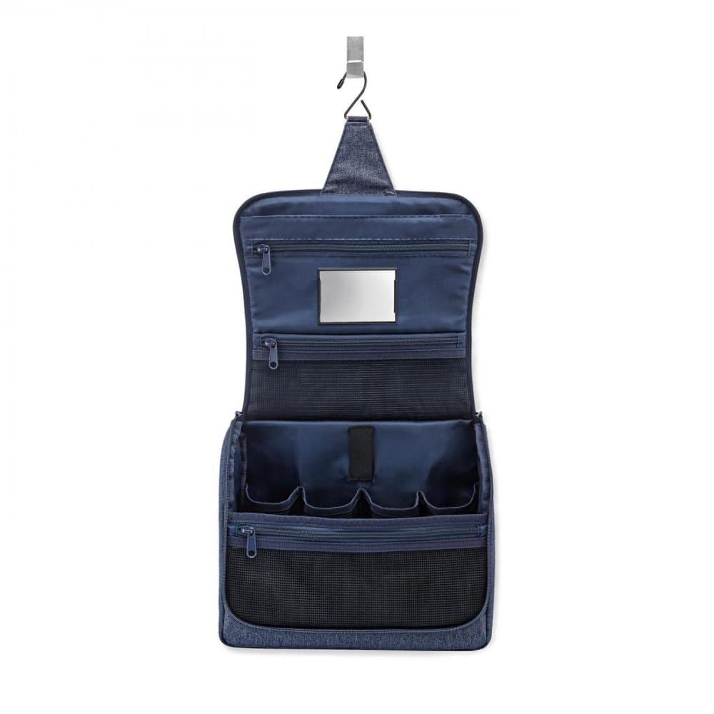 Velká kosmetická taška Reisenthel toiletbag XL herringbone dark blue WO4113 5