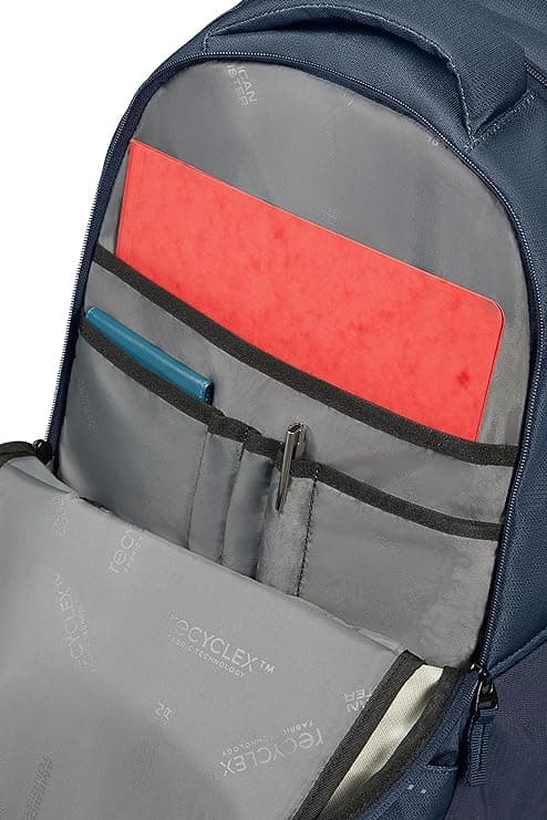 American Tourister batoh s přihrádkou na notebook 15,6" modrý 143777-1265 4