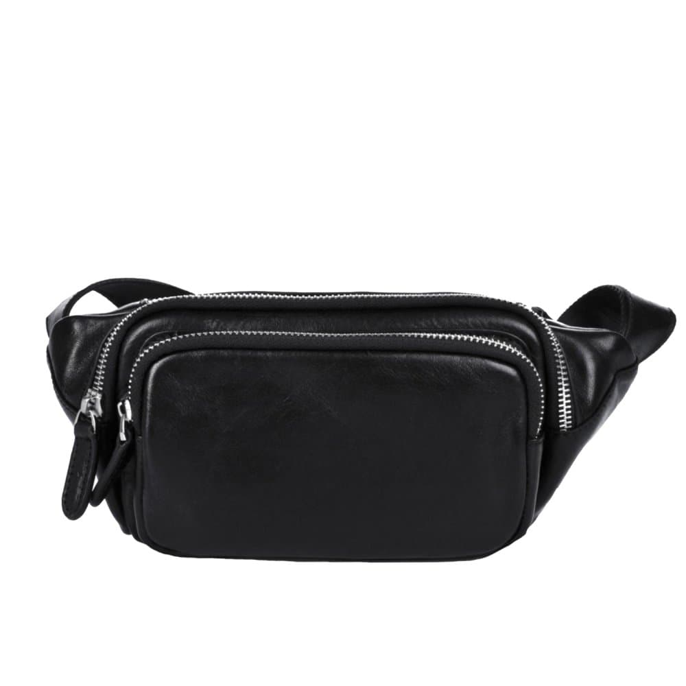 Giglio leather kožená ledvinka 1202 černá 6