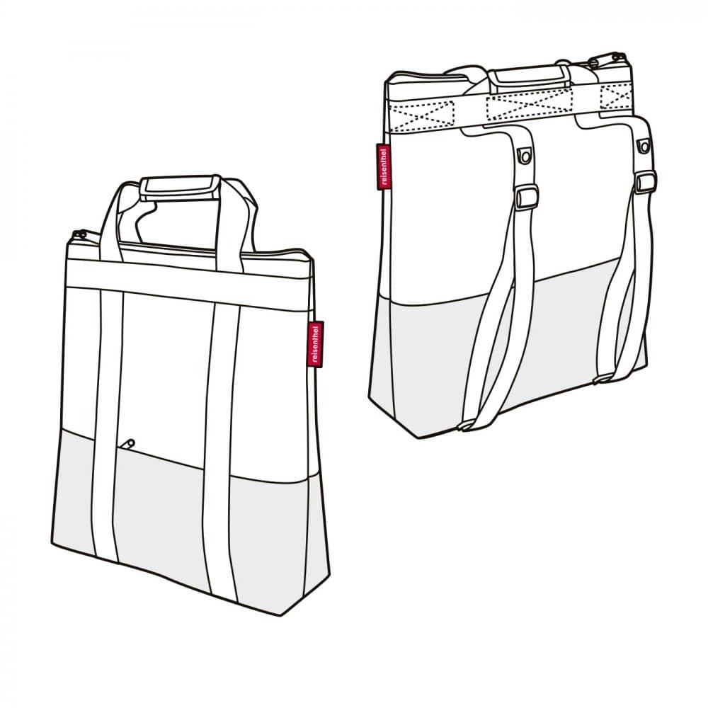Reisenthel daypack canvas grey HH7050 - městský batoh 3