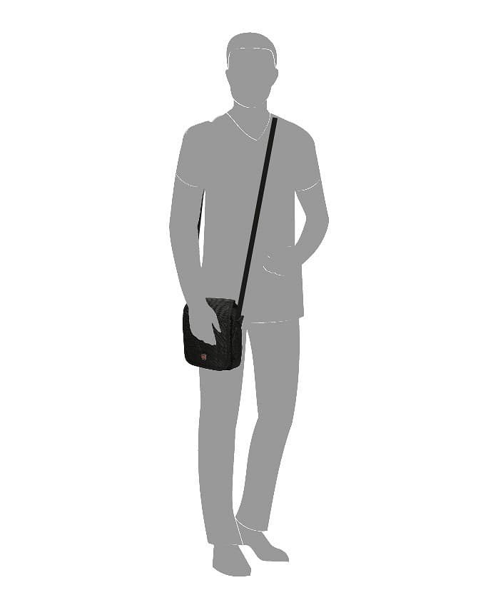 Pánská crossbody taška Enrico Benetti Cornell – Černá 47227-001 2