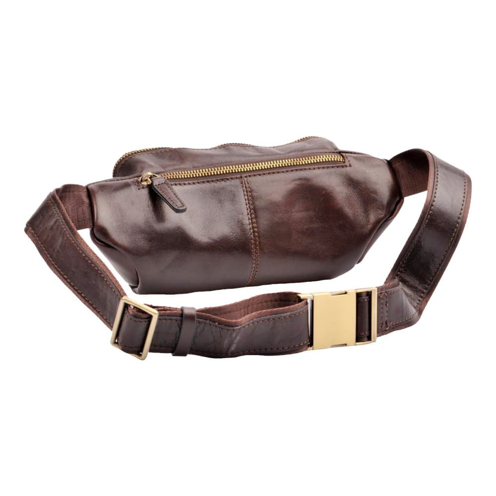 Giglio leather kožená ledvinka 1202 hnědá 4