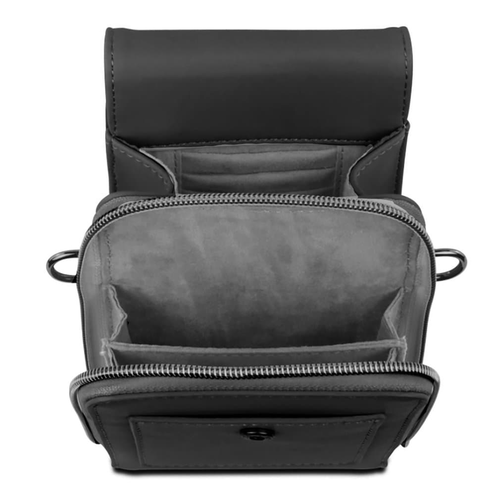 Bugatti Almata Mobile Purse Bag – elegantní dámská crossbody taška na smartphone 49665301 černá 4