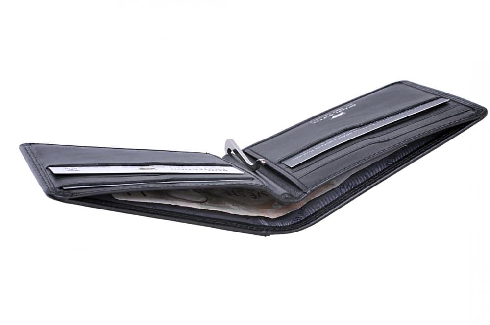 Kožená dolarka Braun Büffel Golf RFID 90330-510-010 černá 5