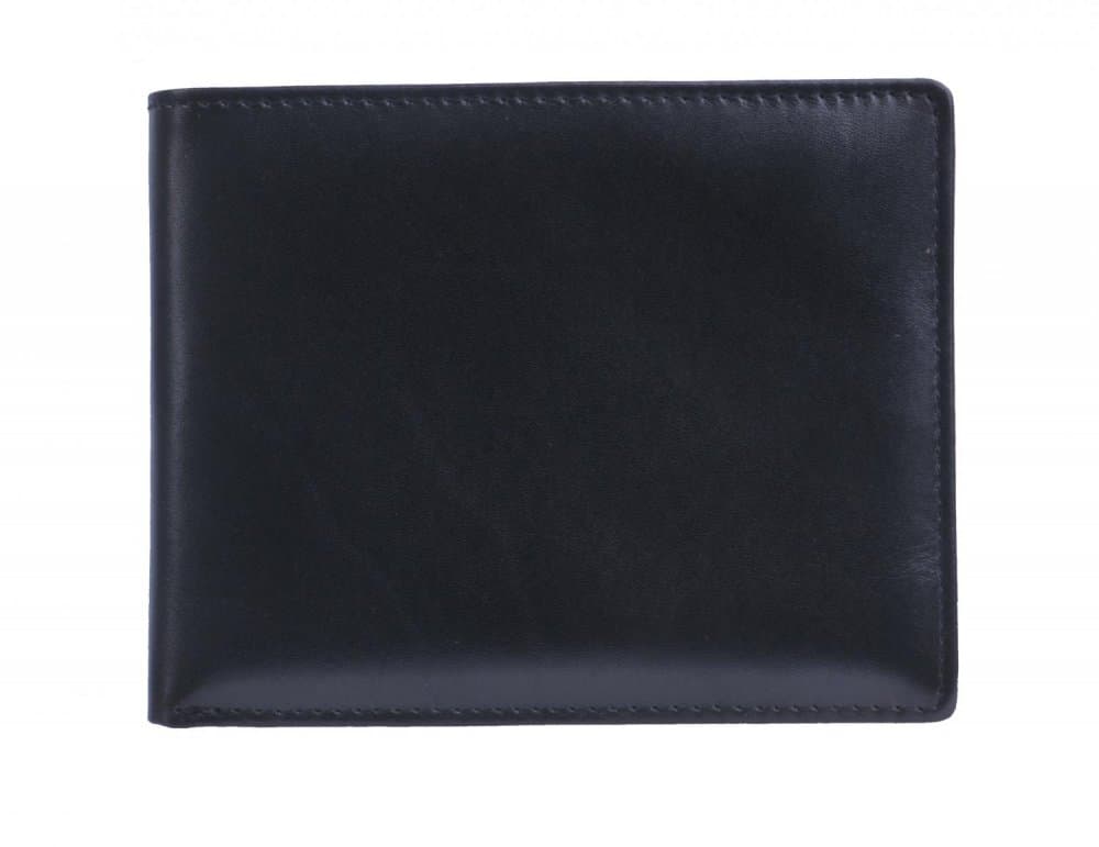 Giglio leather Pánská peněženka GF-011 černá zipová kapsa na mince 5