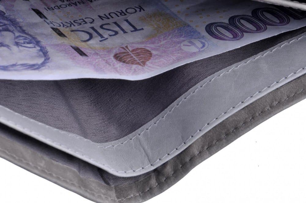 Dámská kožená peněženka 80630 taupe hnědá 6
