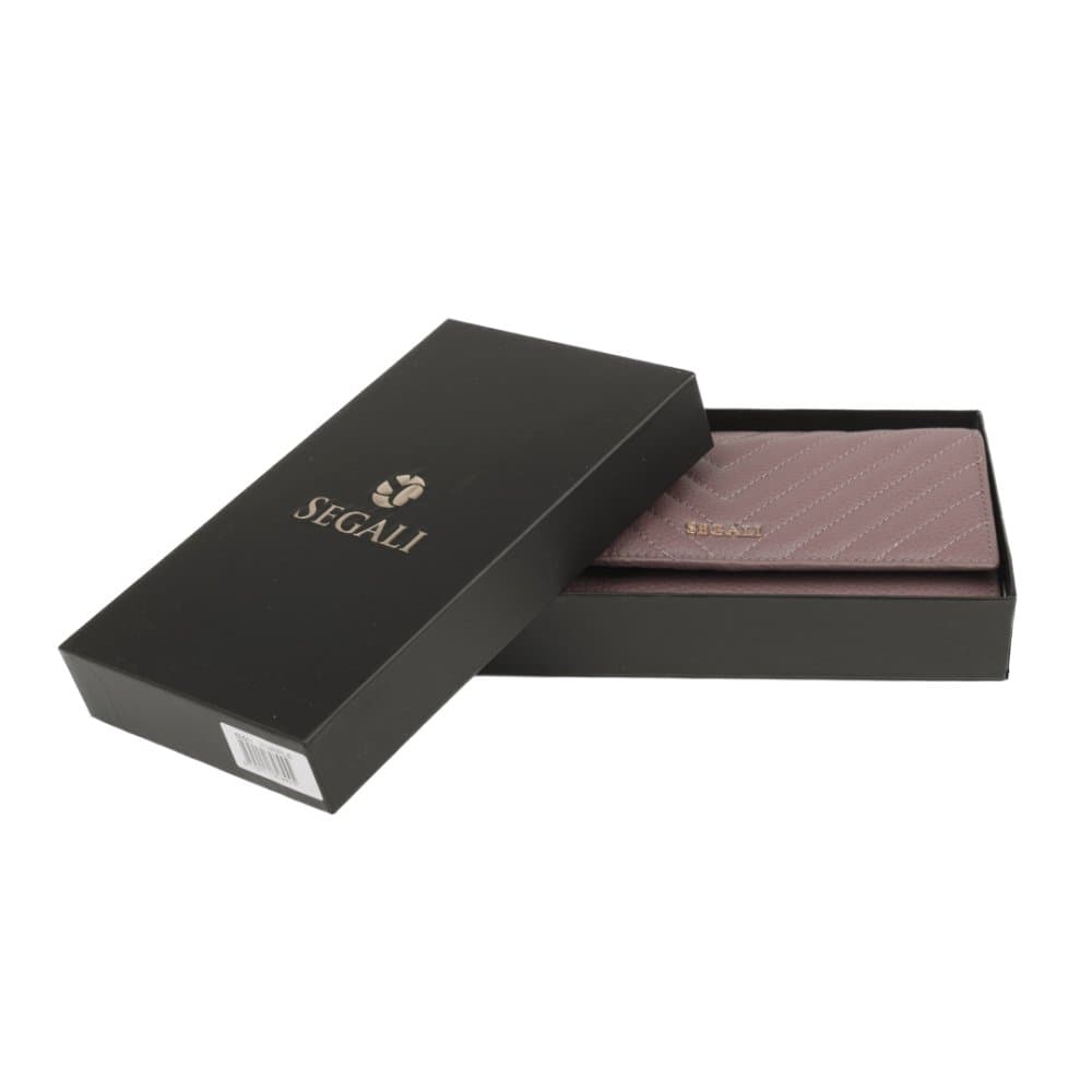 Segali Dámská peněženka kožená SEGALI 50511 dark taupe 4