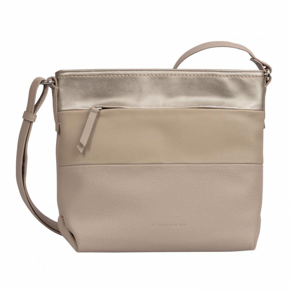 Tom Tailor Nicolina kabelka cross bag M mixed taupe, béžová