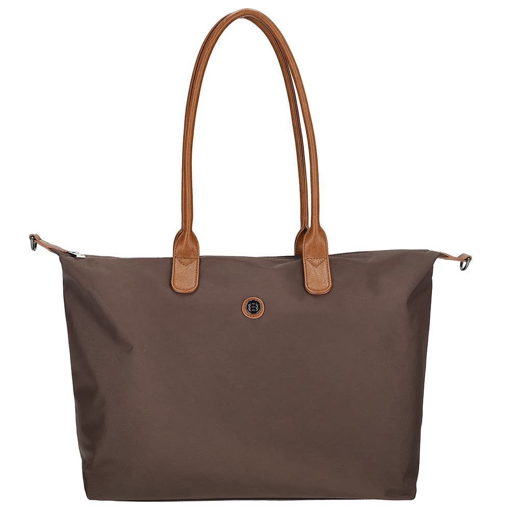 Enrico Benetti Claire Shopper - Stylová velká hnědá kabelka 25001-006 2