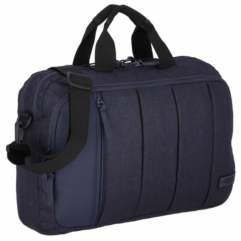 Pánská pracovní aktovka na notebook 15,6" STREETHERO 147030-7757 tmavě modrá 3