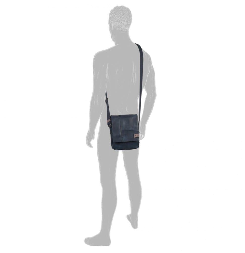 Camel Active taška přes rameno LAOS FLAP BAG S 11662 tmavě modrá 3