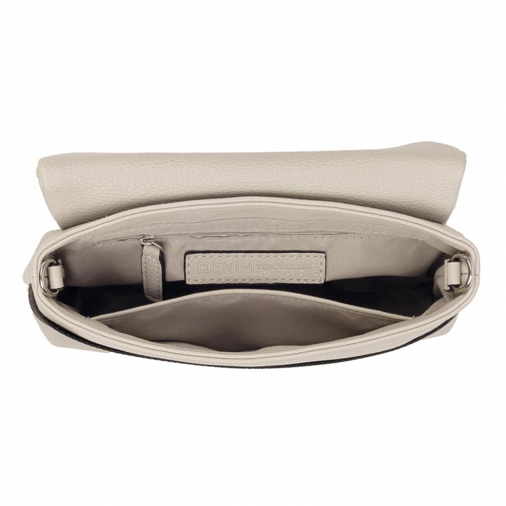 Tom Tailor Denim Marlow Flap Bag M šedá – dámská crossbody kabelka 3