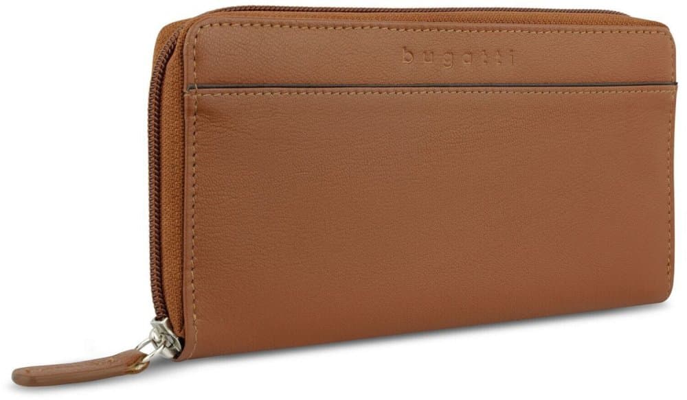 Dámská peněženka Bugatti Banda long zip 49133607 cognac 2
