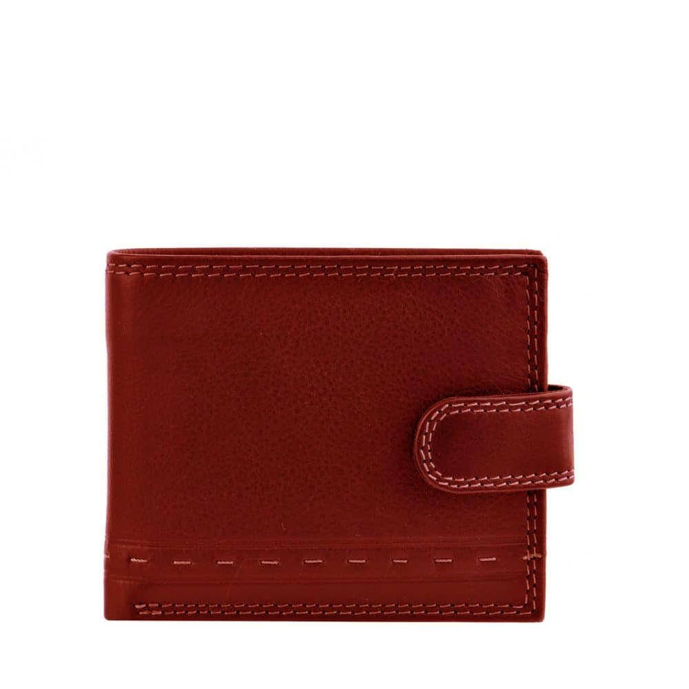 Giglio leather Kožená peněženka ART-145 červená