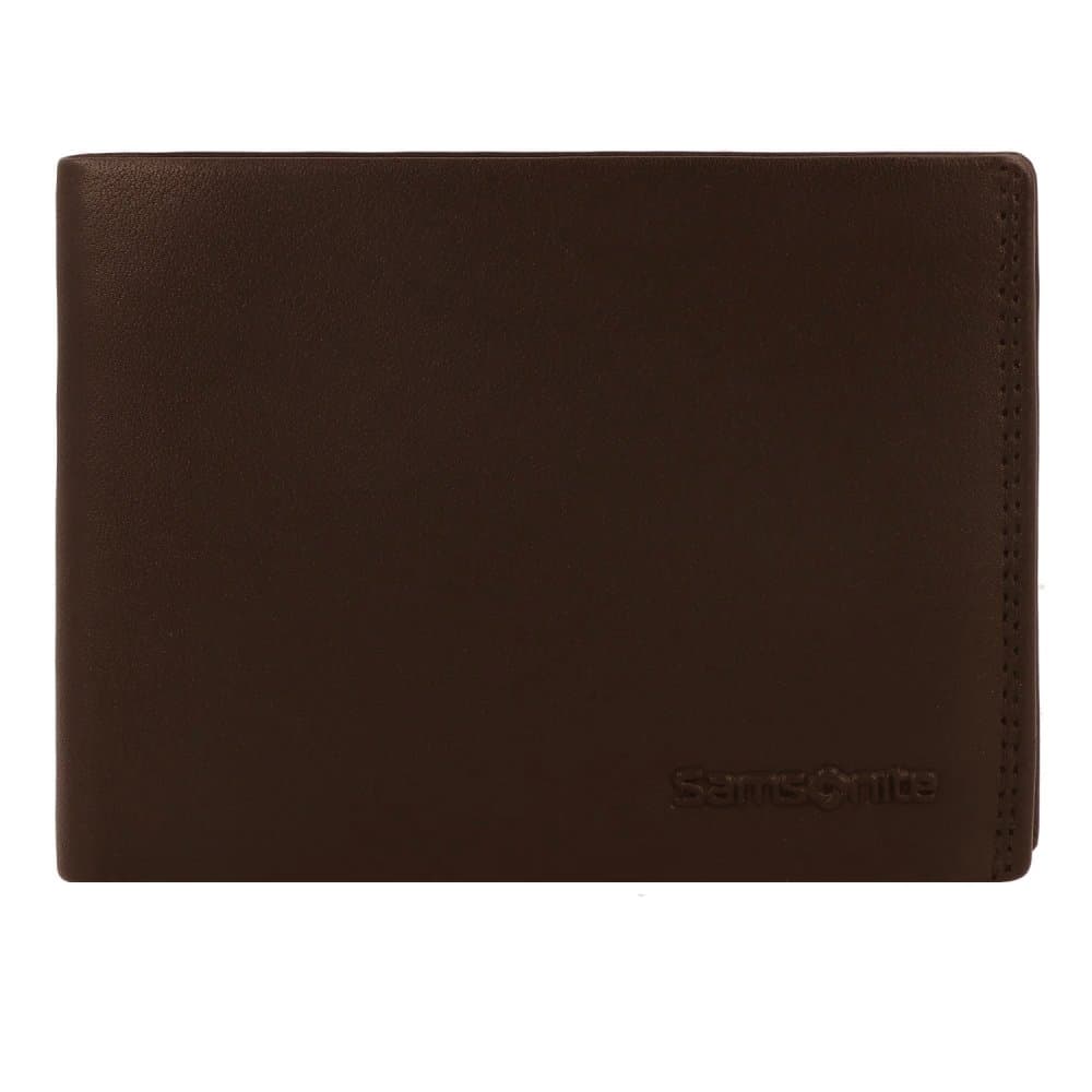 Samsonite Attack 2 SLG 151889-1320 pánská kožená peněženka hnědá