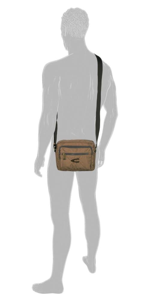 Pánská taštička přes rameno Camel Active B00-613-25 sand tmavě béžová 4