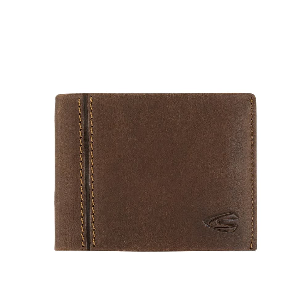 Camel Active Bilbao – pánská malá kožená peněženka RFID hnědá 364-703-22 2