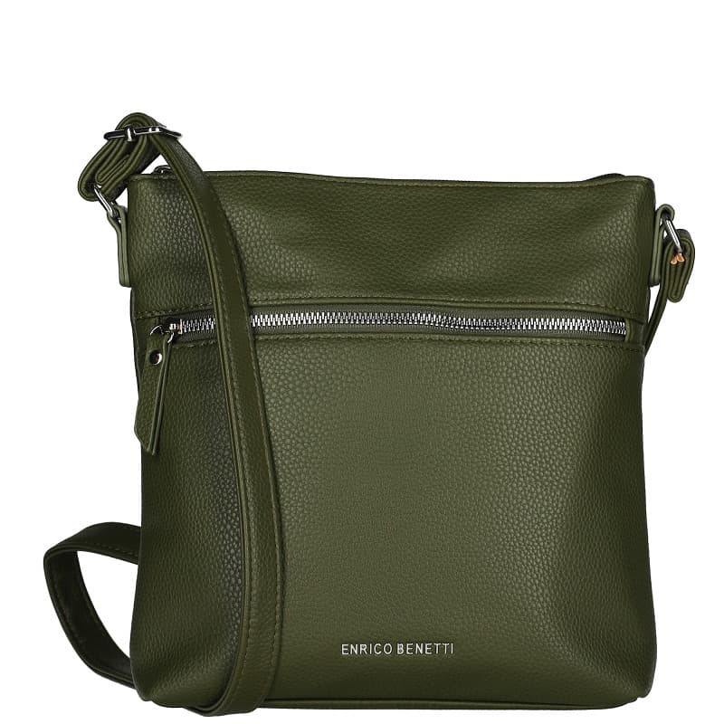 Dámská crossbody kabelka Enrico Benetti Sarah 66715-029 olivově zelená