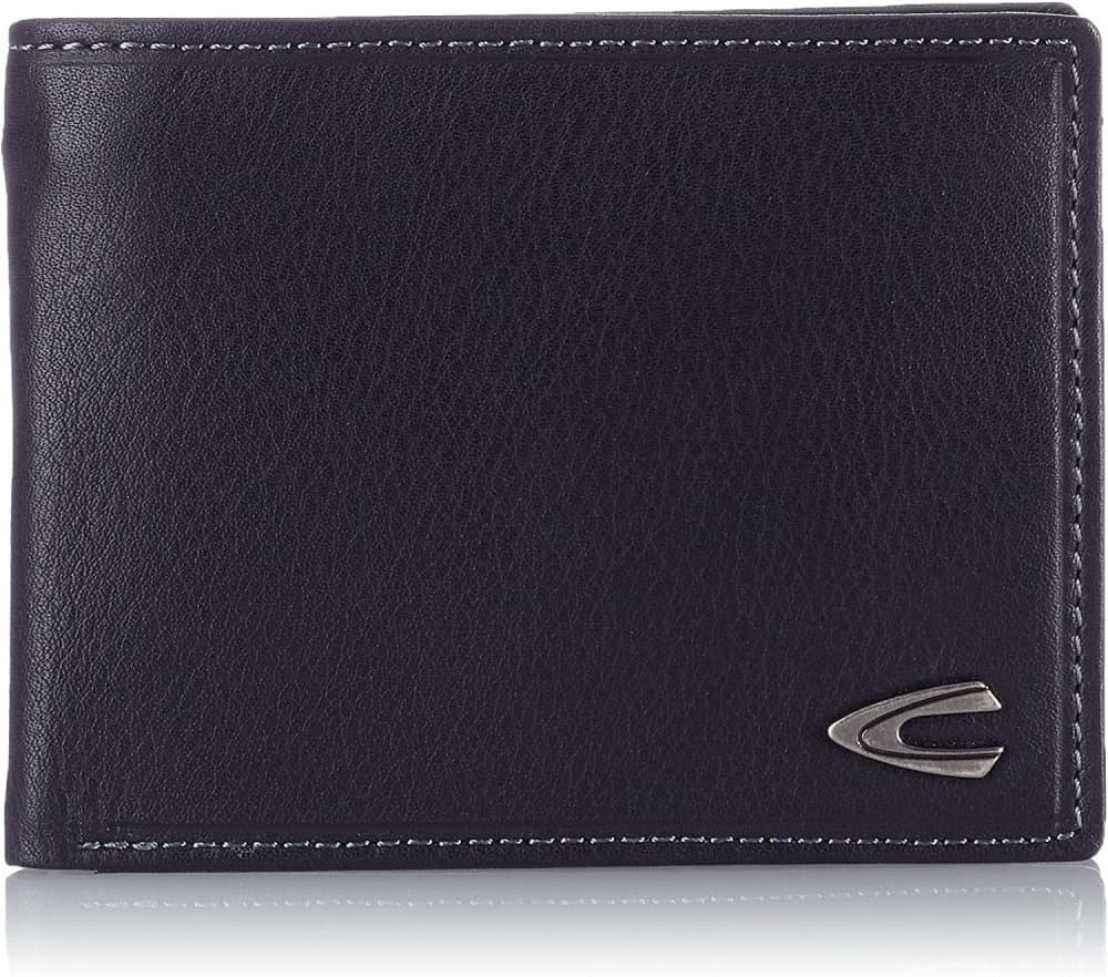 Camel Active malá peněženka B34-703-60 černá, zip na bankovky 3