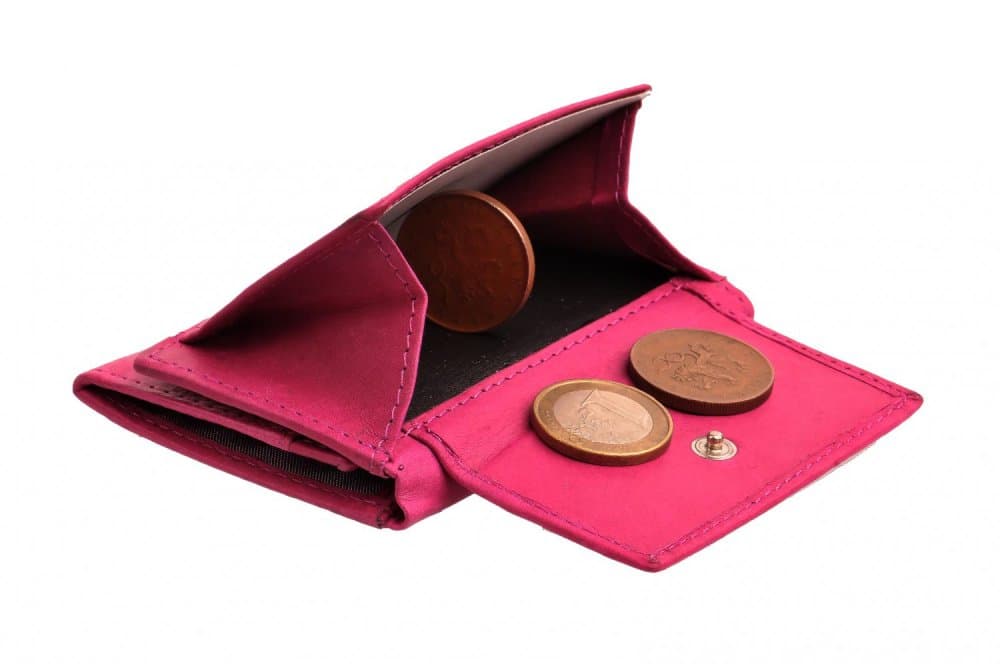 Dámská malá růžová peněženka 7116-A PINK 6