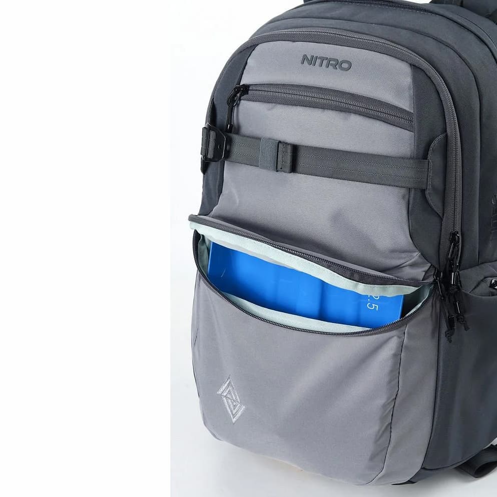 Studentský batoh NITRO FUTURE 35 L HERO GRAPHITE 878102-136 šedý 3