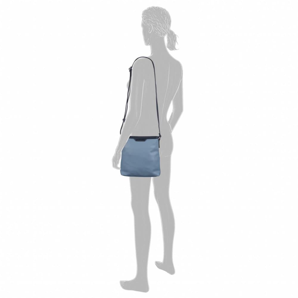 Dámská crossbody kabelka Tom Tailor Leora – modrá elegantní klasika 11377 4