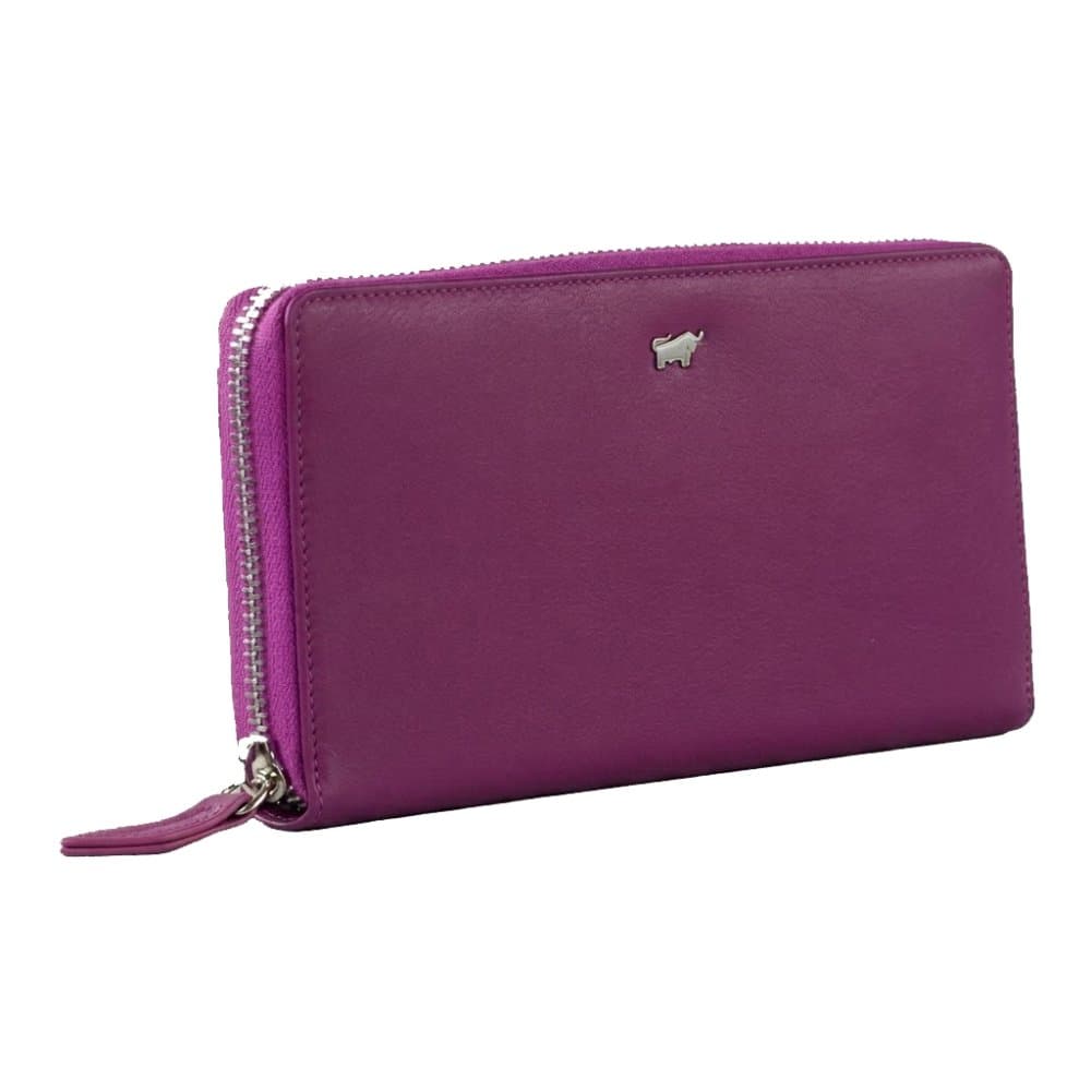 Dámská kožená peněženka Braun Büffel JOY s RFID ochranou – Purple Plum 41355-294-084 2