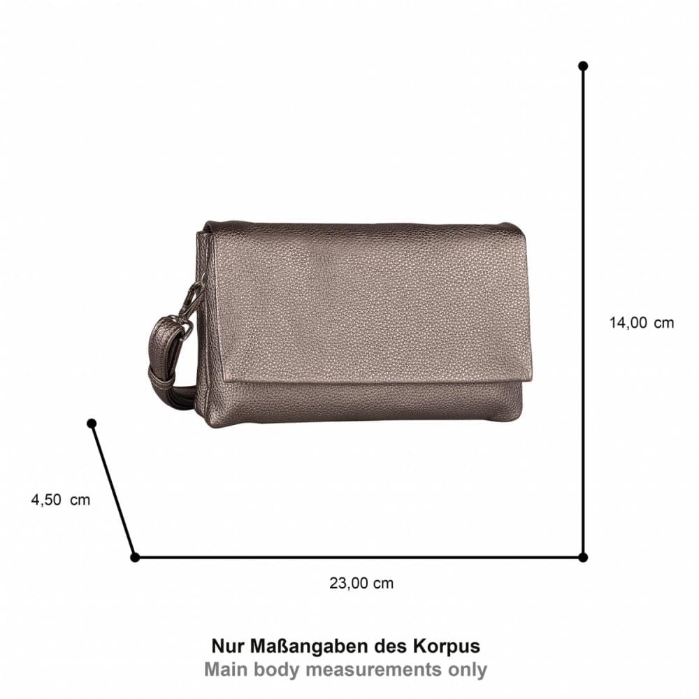 Gabor Společenská kabelka Salara Clutch 12085 hnědá 3