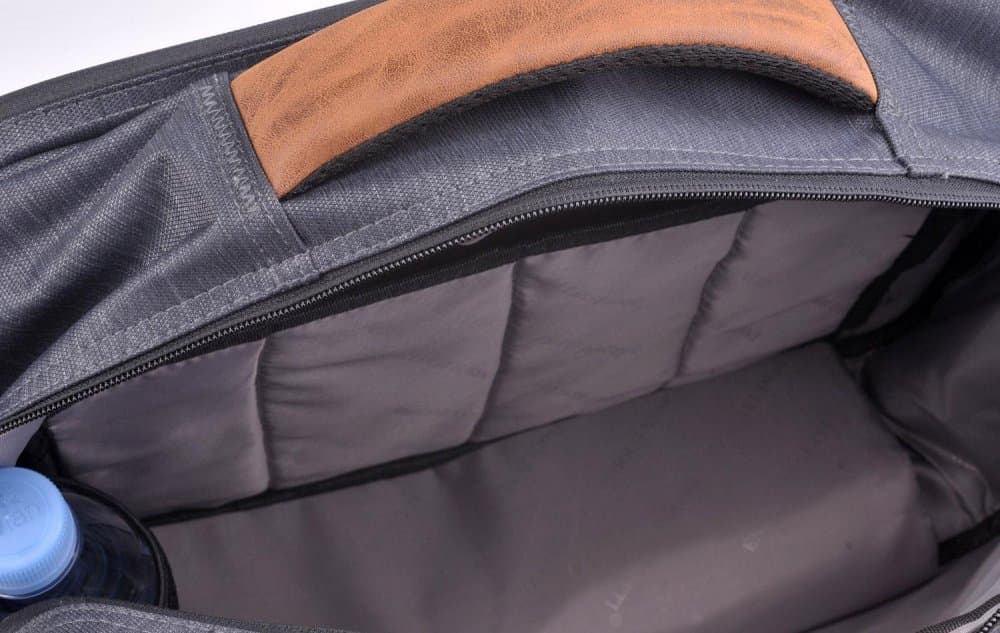 Pánská taška do práce s přihrádkou na NTB 17 " 62123-012 šedá 3