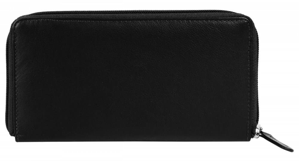 Dámská peněženka Bugatti Banda long zip 491336-01 černá 2