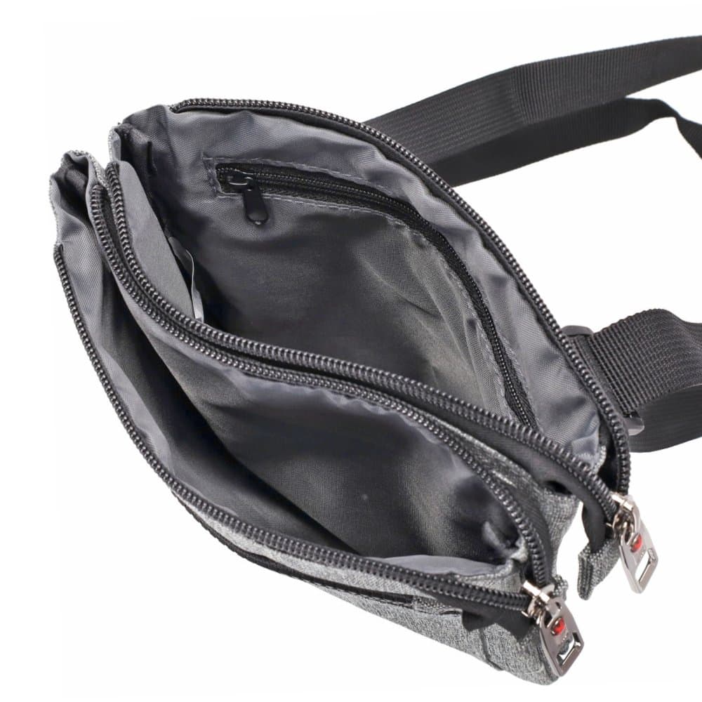 Travel N Meet malá crossbody taštička ME-027 šedá 3