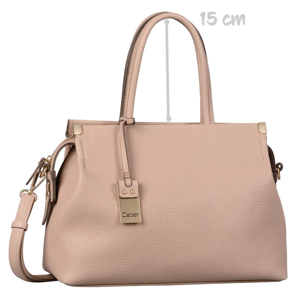 Kabelka Gela shopper M 8331-04 světle růžová 5