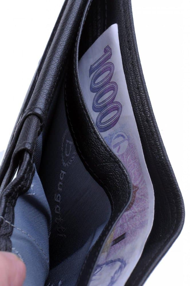 Pánská kožená peněženka Bugatti BANDA černá 49133201 3
