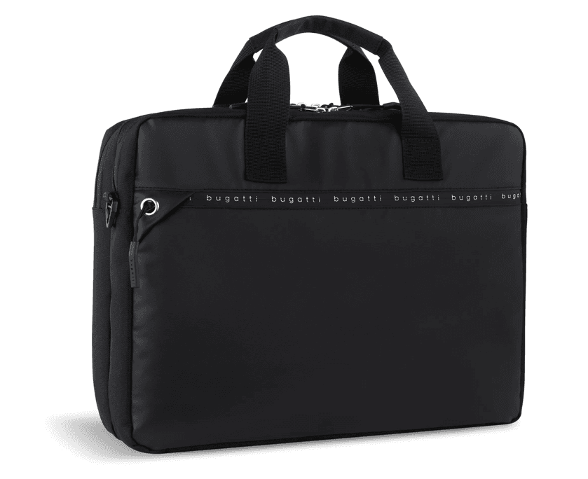 Pracovní aktovka na notebook Bugatti Blanc DeLight Briefcase 49451001 černá 2