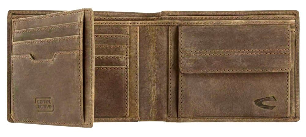 Camel Active pánská kožená peněženka RFID Safe 277-703-29 3