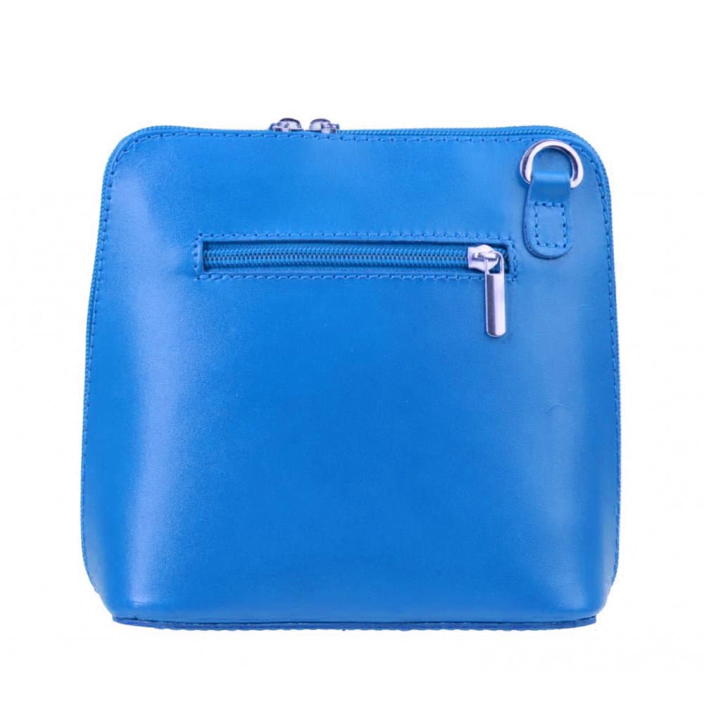 Giglio leather Malá dámská kožená kabelka 133 modrá 2