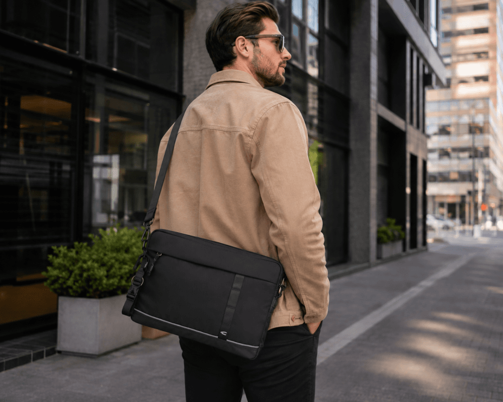 Camel Active Connect pánská taška na notebook 15" černá 012222 2