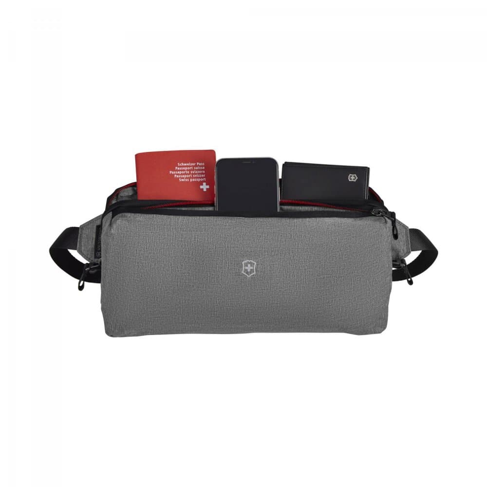TA Edge Packable Crossbody Bag 610942 pánská ledvinka skládací šedá 610942 5