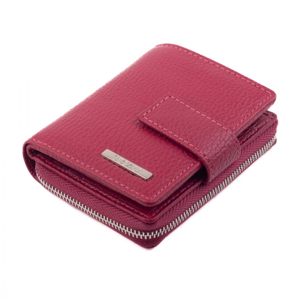Dámská kožená peněženka SG-7618 VIVA MAGENTA tmavě růžová 4